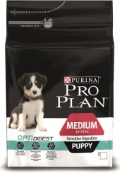 Pro Plan OptiDigest Medium Puppy сухой корм для щенков средних пород с чувствительным пищеварением с ягненком и рисом 12 кг. 
